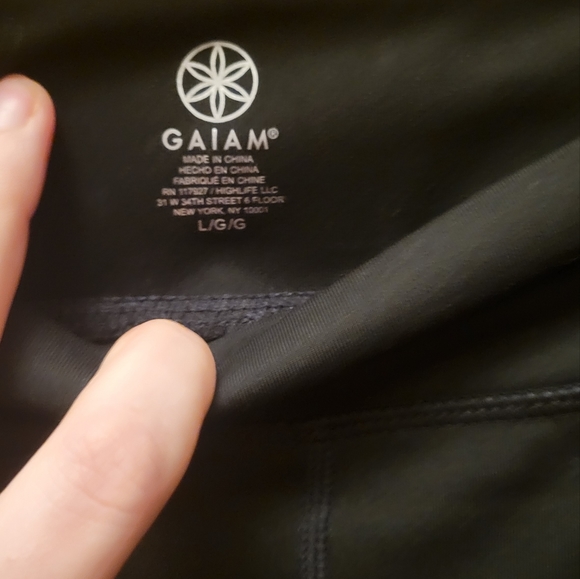 GAIAM Pants & Jumpsuits Nwot Gaiam Flare Yoga Pants Large Poshmark
